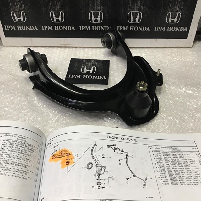 51450 / 51460 SFE Upper arm balljoint sayap atas depan Kanan / Kiri Honda Odyssey RB1 RB3 2004 2005 2006 2007 2008 2009 2010 2011 2012 2013