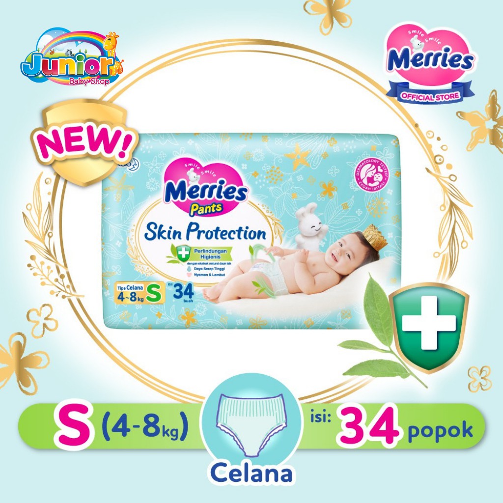 Merries Pants Skin Protection S34