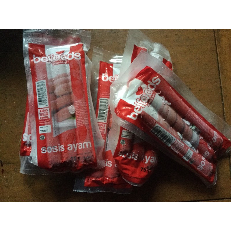 

Belfood sosis ayam 75g