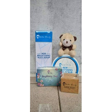 Kedas Beauty Sabun / Gold Jelly / Body Serum / body scrub/ kedas beauty medan/ original BPOM-Lengkap