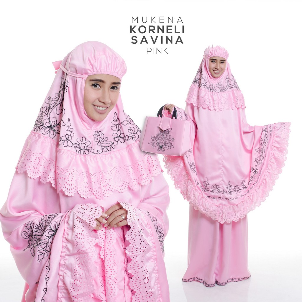RAMADHAN BERKAH MUKENA DEWASA SAVINA PINK