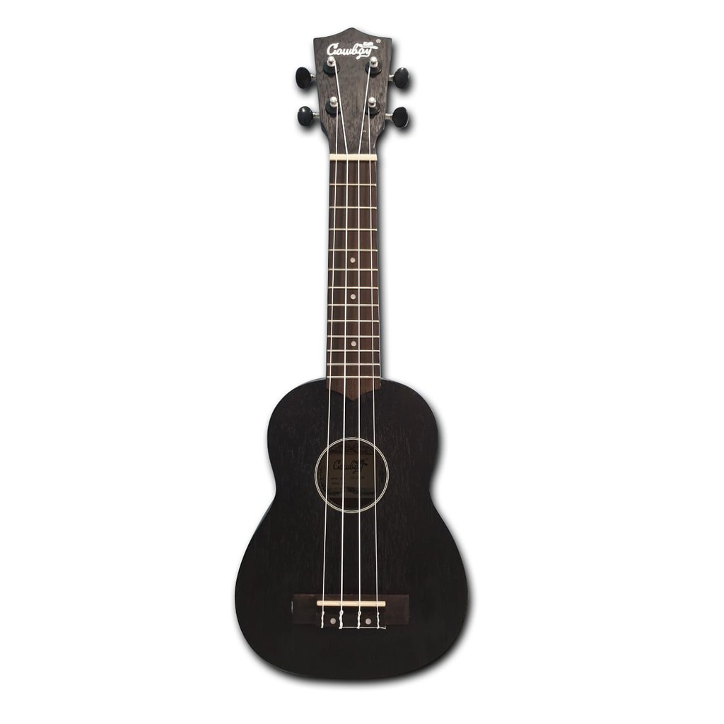 Ukulele Soprano Merk Cowboy Original Tipe Uk 21 Bk Warna Hitam Jakarta Murah Bonus Tas Senar Pick Indonesia