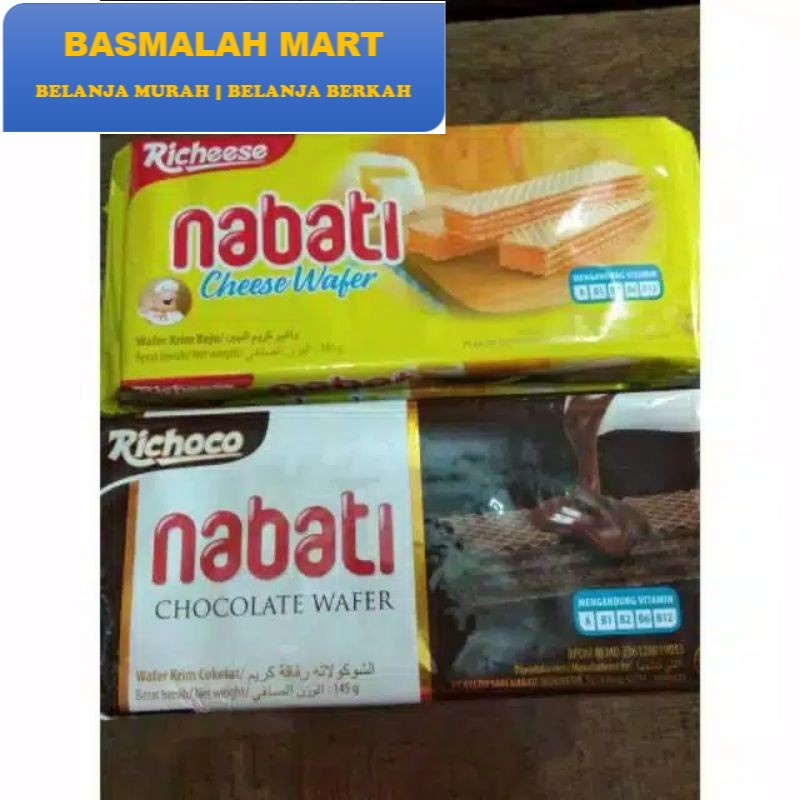 

Nabati Wafer 130g Murah Original (Ilham Berkah Mart)