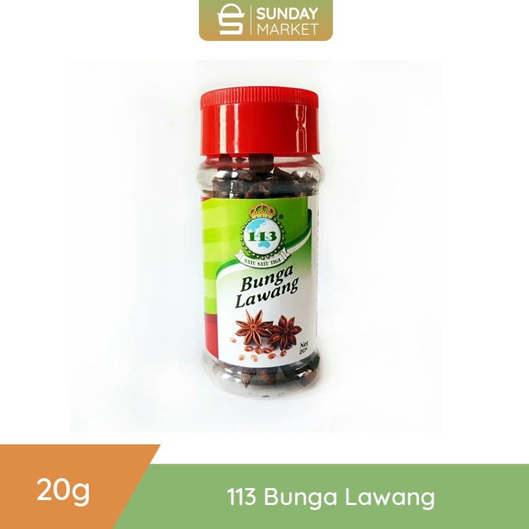 

Cap 113 | Bunga Lawang / Kembang Lawang / Pekak 20gr