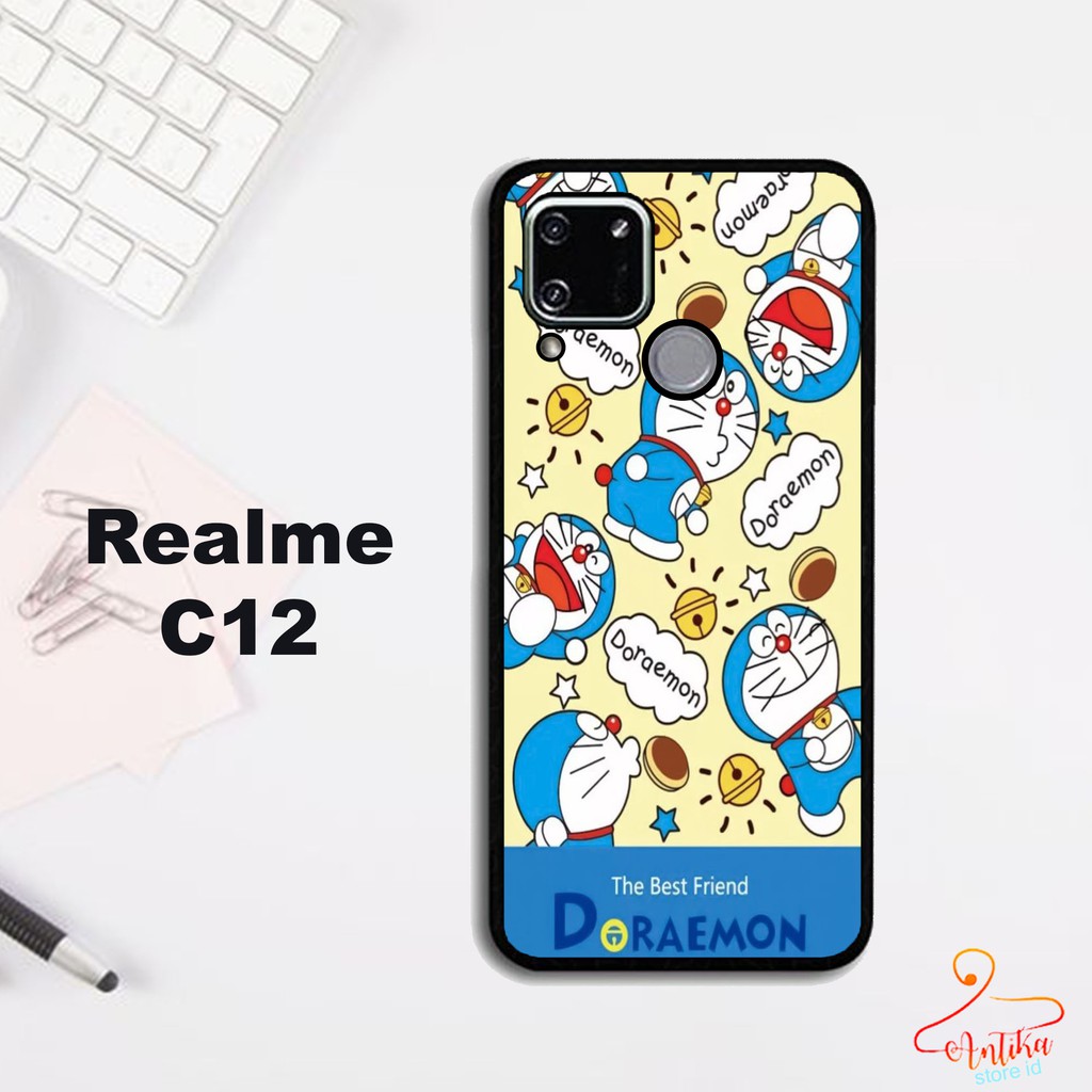 Case Doremon Realme C12 Casing Hp Hardcase Realme C12 Case Keren Untuk Hp Realme C12