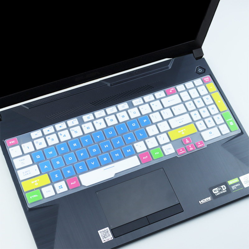 Sillicon Keyboard Cover Cocok Untuk 15.6-inch ASUS Tianxuan Fa506ii Fa506iv Laptop Debu Dan Film Pelindung Anti Air Untuk FA506QR Fx706L FX506L FA506I