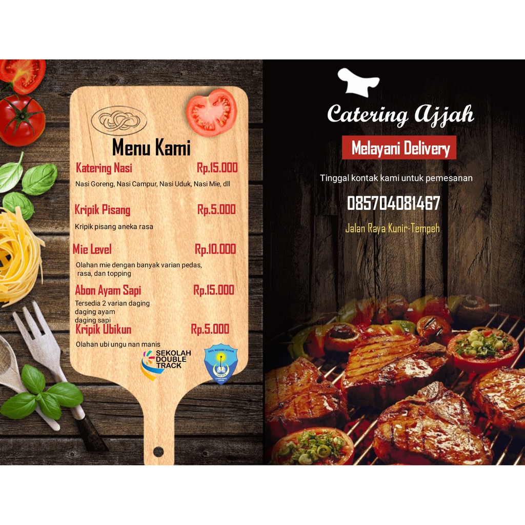 

Desain Pouch dan Label Box Produk Makanan