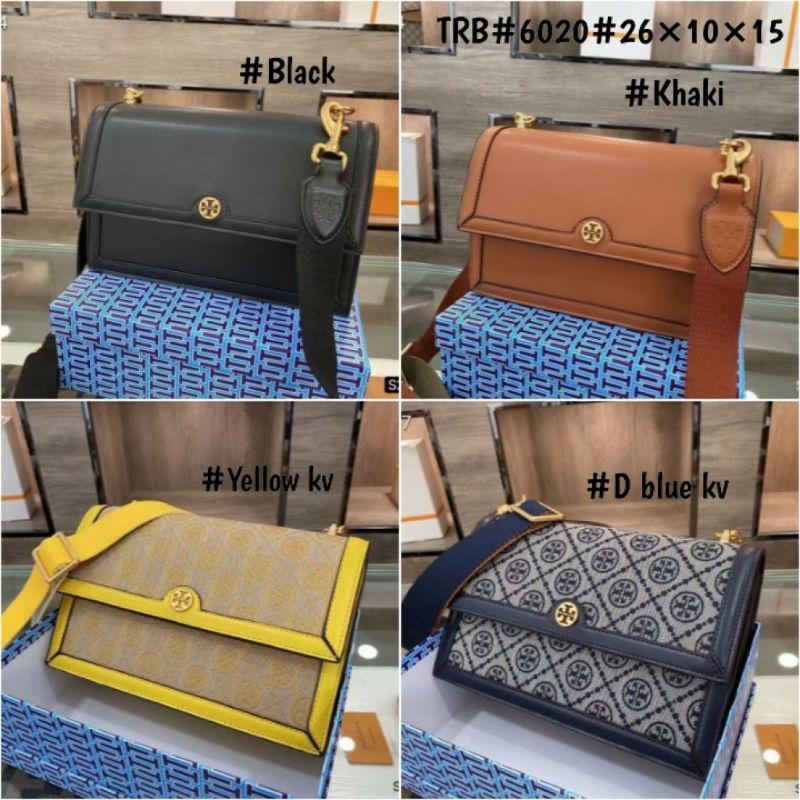 TAS TB MONOGRAM JACQUARD SHOULDER BAG 6020