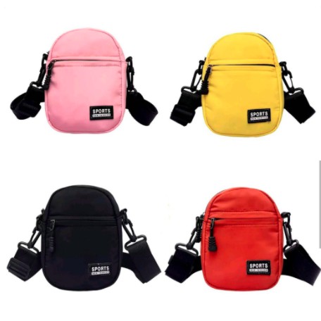 BAJ FEMY- Tas Selempang Wanita Mini Sport Sporty Swag Sling bag Tas Slempang - BE / TF009