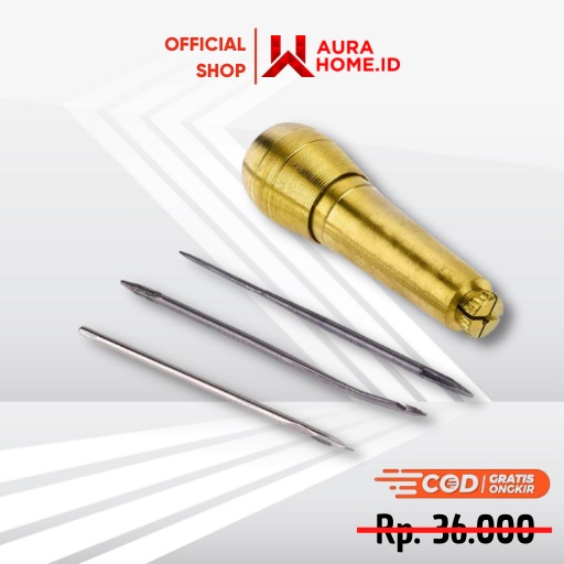 Alat Jahit Sepatu Canvas Kulit Sewing Shoes Repair Stitcher Tool / Set Alat Jahit Menjahit Sol Sepat