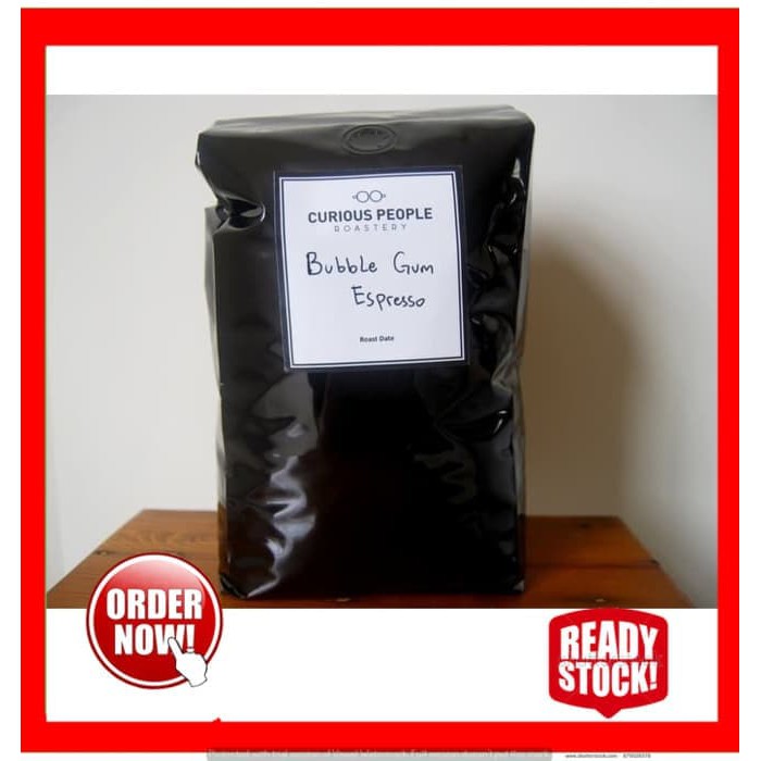 

Promo Biji Kopi Espresso Blend - Bubble Gum Espresso - 100% Arabika