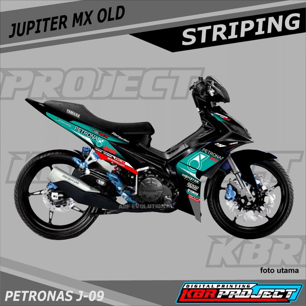 Jual COD Striping Jupiter Mx Old Striping Mx Lama Sticker Jupiter Mx Striping Mx Old Stripping Stiker Mx Lama Stiker Mx Old COD Striping Petronas Jupiter