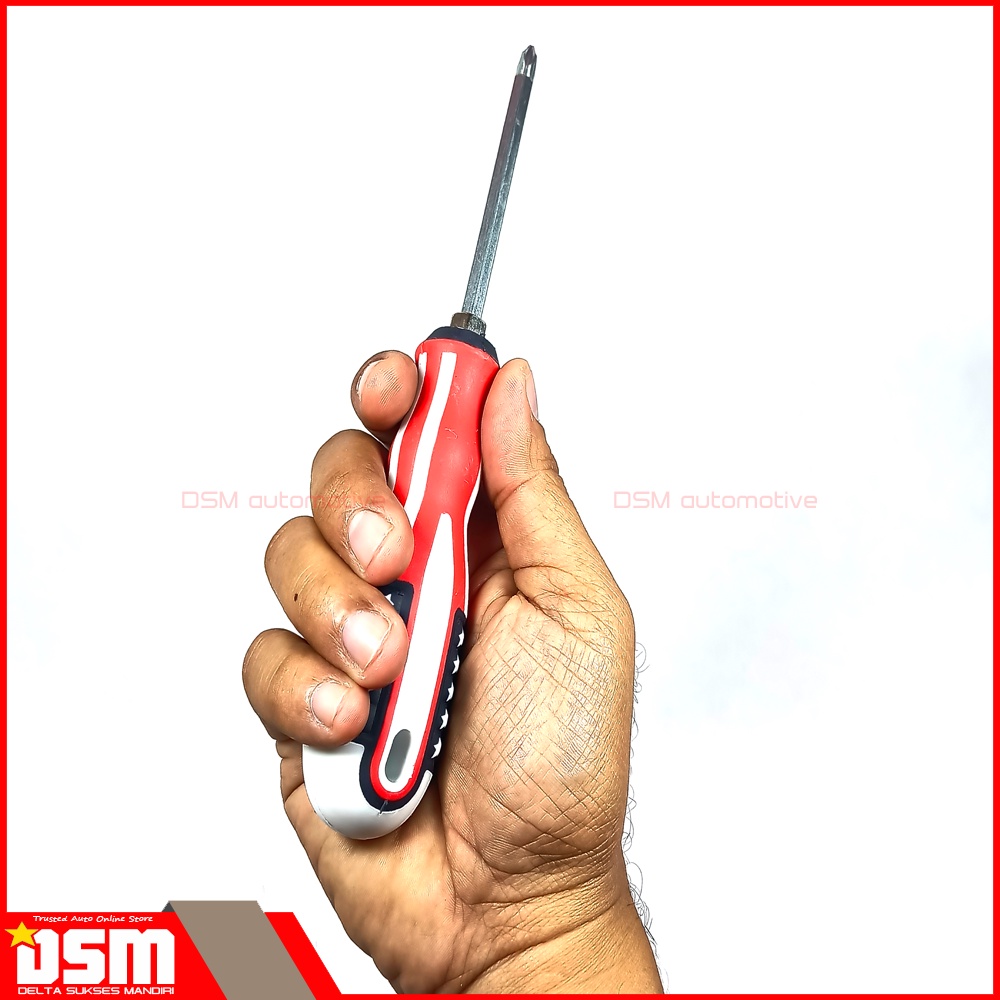 Obeng Bolak Balik Amerika / Obeng 2 in 1 Plus Dan Minus