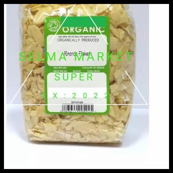 

DISKON TERBATAS !!! ALMOND SLICE ROASTED USA 1 KG TERLARIS
