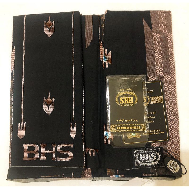 BHS FULL SUTRA SUTRA MOTIF SGF  SUTRA 210 SPUNSILK BLACK PINK LIMITED EDITION