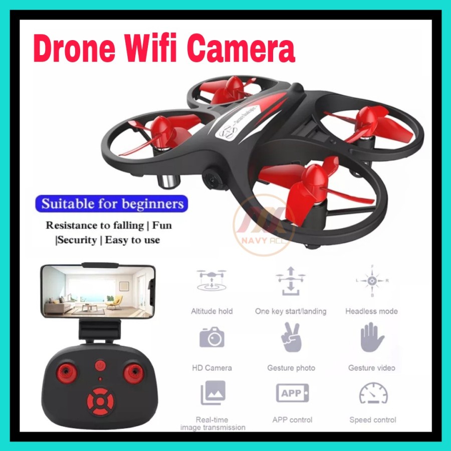 NA-Drone Kamera Wifi HD Camera RC Mini Drone Quadcopter kf608