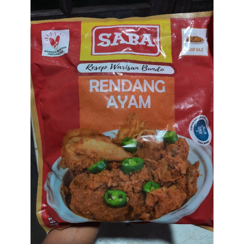 

Rendang Ayam Siap Saji Frozen 500gr 1 pack