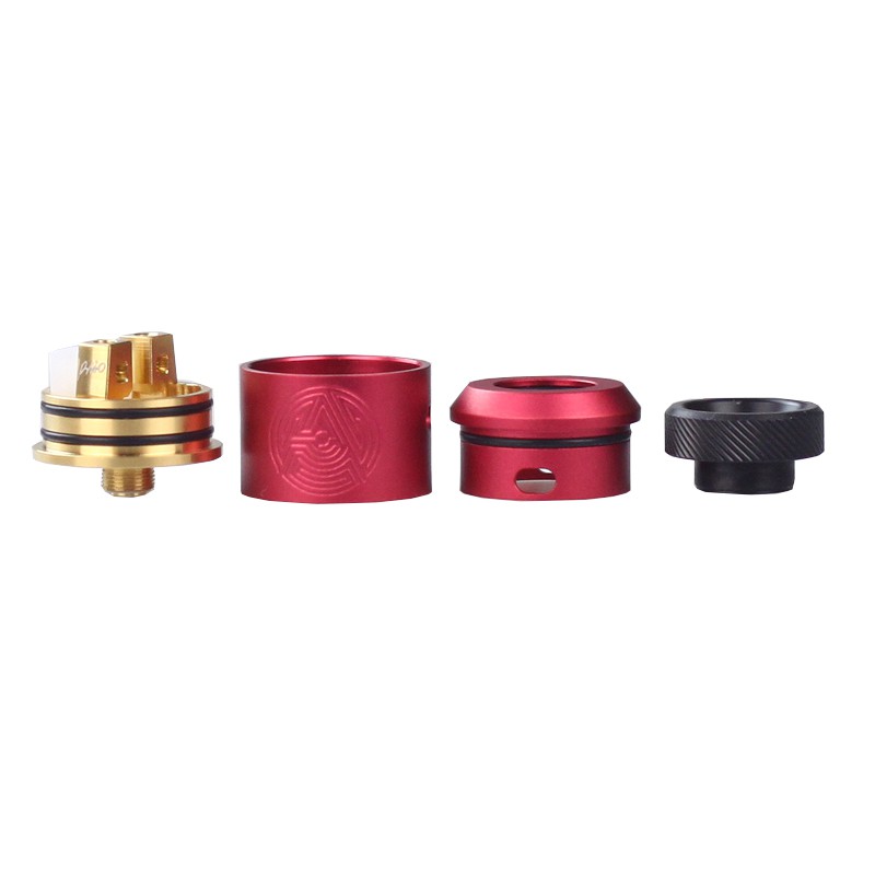 Artha RDA V1.5 24 RDA Atomizer - RED [Clone] - Rokok Elektrik