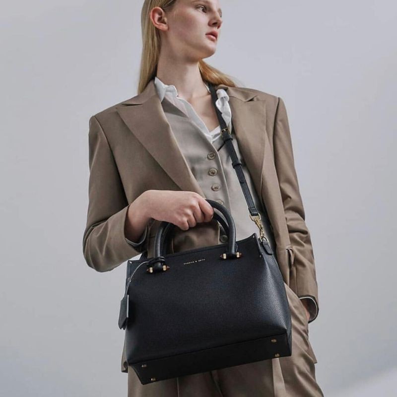 8.8 SALE | CK Double Handle Structured Tote Bag