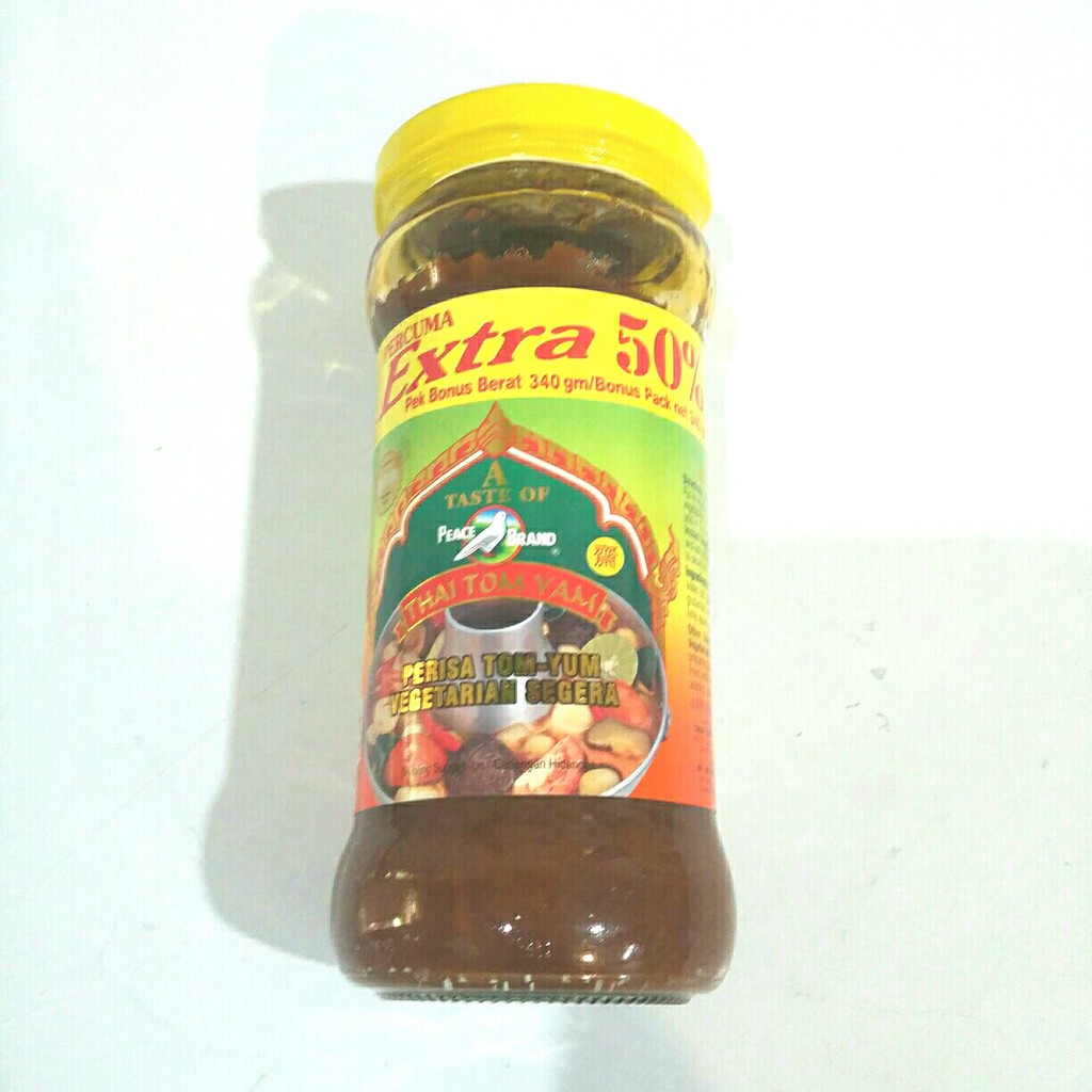 

THAI TOM TOM YAM / PERISA TOM YUM VEGETARIAN340g,