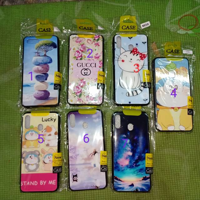 Silikon Karet Case Cover Casing Samsung M20 Karakter