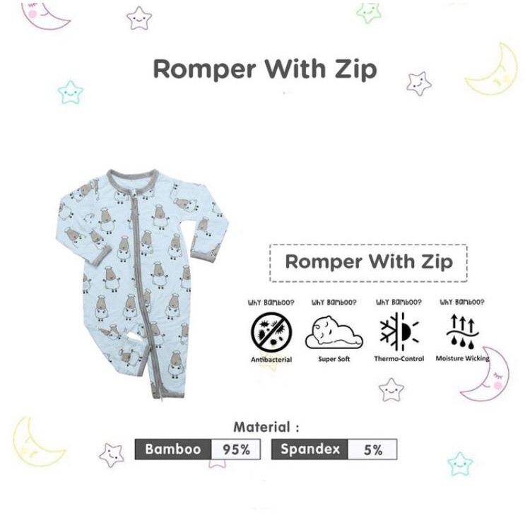 BBS Romper With Zip