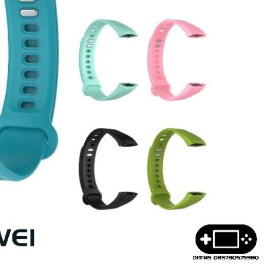 ۝ Strap Silicone Huawei Honor Band 3 Silikon Tali Jam Smartwatch ◄