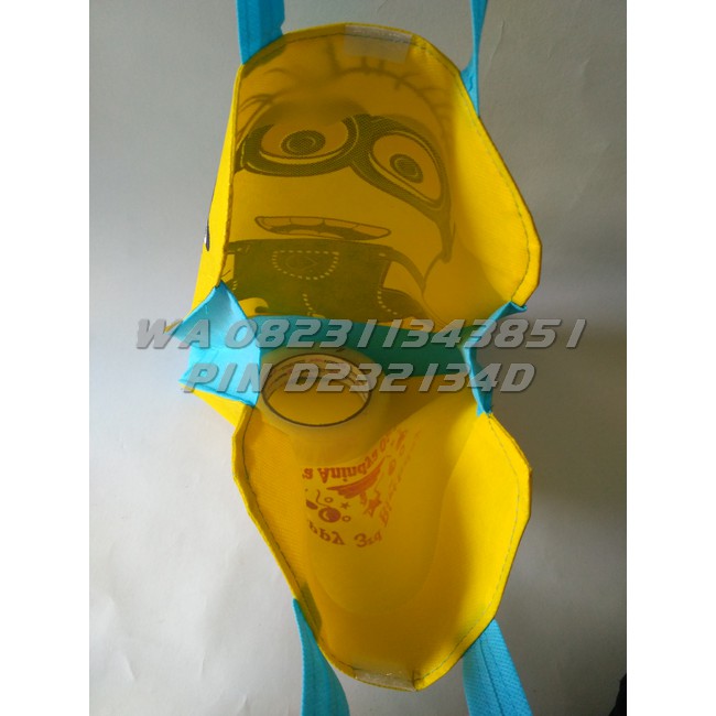 Tas Ulang Tahun Anak  MINION Model Jinjing | Goodie Bag-2