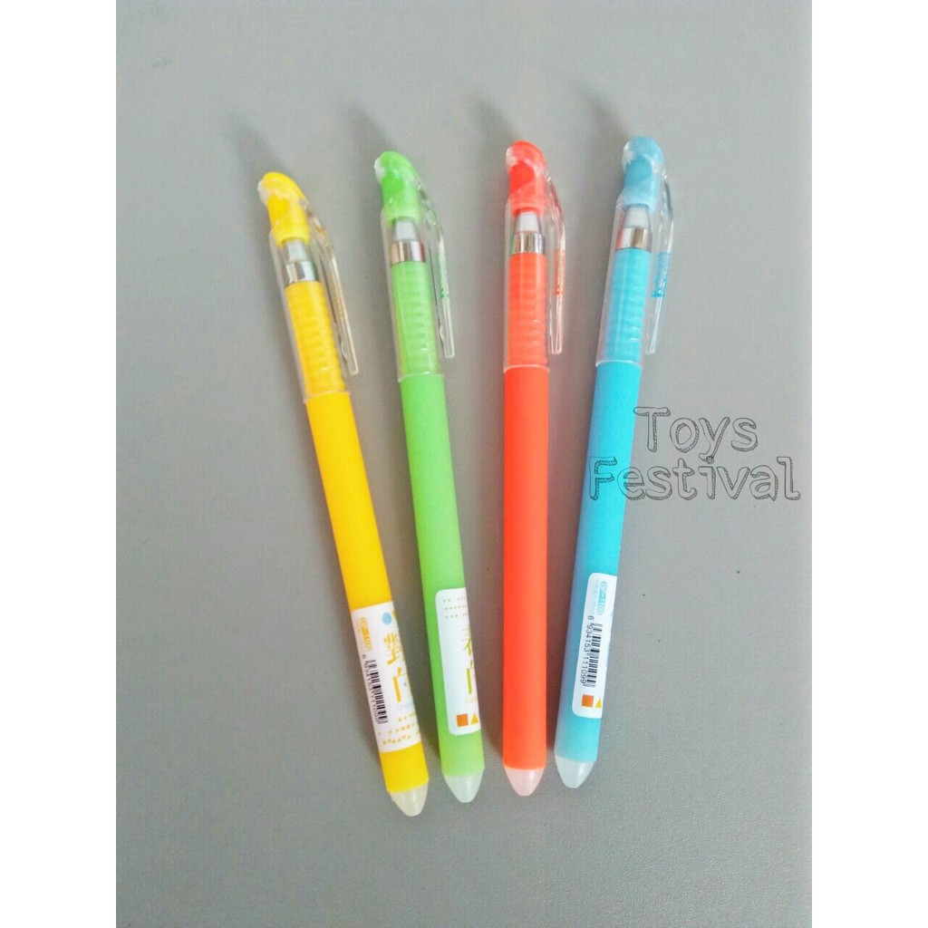 

Pulpen pena unik warna warni bisa dihapus (code: GP-1109)