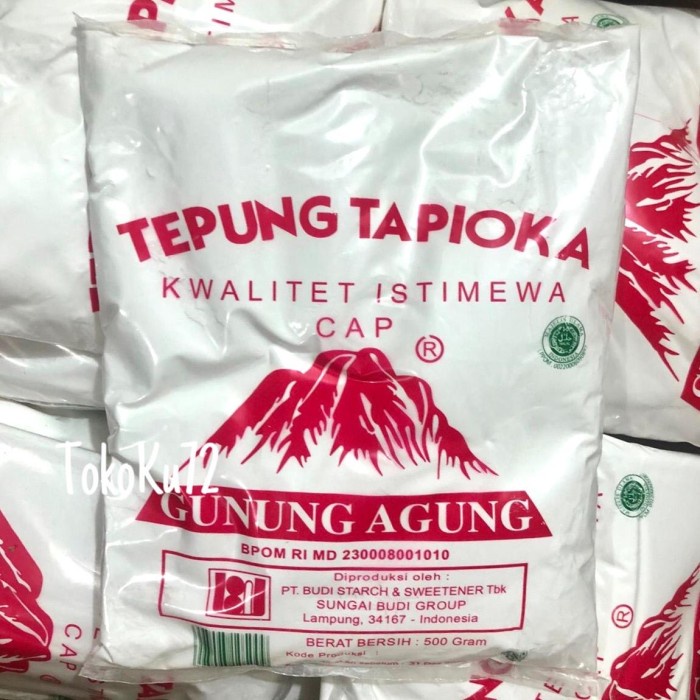 

D02D1 Tepung Tapioka Gunung Agung 500 Gr Da01D100