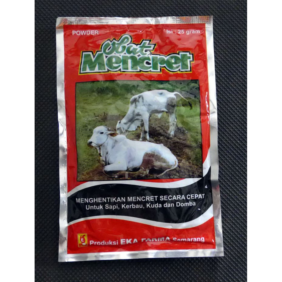Obat Hewan Ternak Eka Farma Obat Mencret 25g