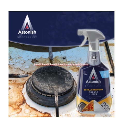 Astonish Specialist Extra Strength Grease Lifter 750ml Pembersih Alat Masak Peralatan Berlemak Kotor Membersihkan Kompor Oven Panci Microwave Astonis Grese