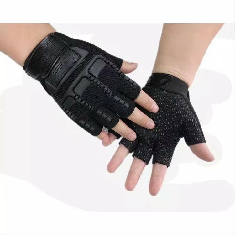 Gloves Sarung Tangan Taktikal Taktis Sepeda Motor Airsoft Nyaman Dipakai