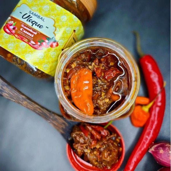 

Promo... Sambal / Sambel Cumi Asin Uleque 200gr