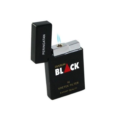 Paket Hemat Korek Api Bara Djarum Black + Gas Butane Ritzon 230gr