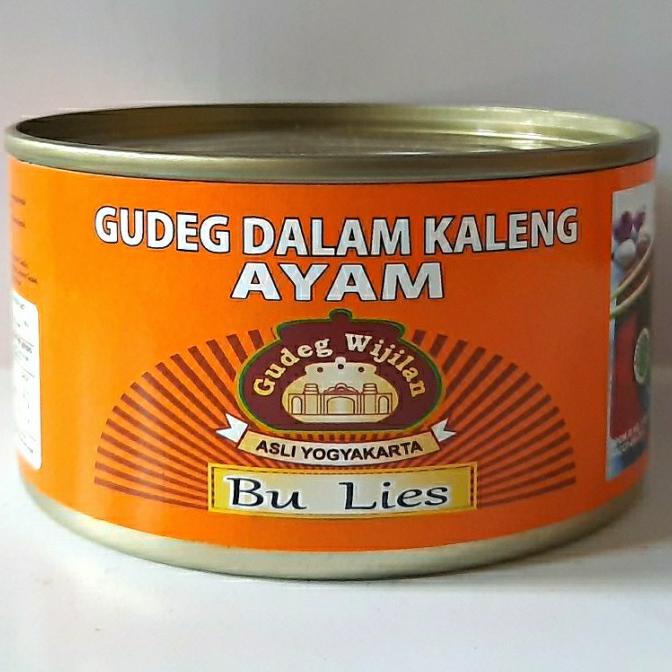 

[COD] Gudeg Kaleng Ayam Wijilan Bu Lies Kemasan Kecil - 200Gram [COD]