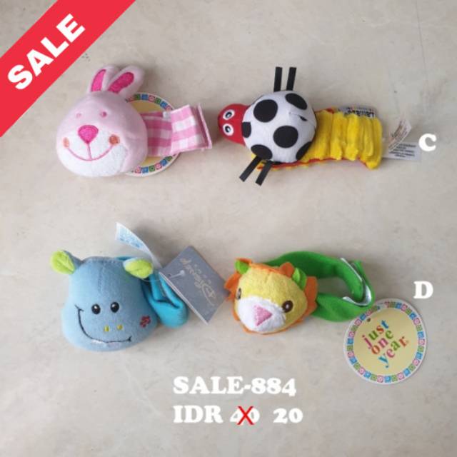 SALE Gelang Rattle Bayi (sale-884)