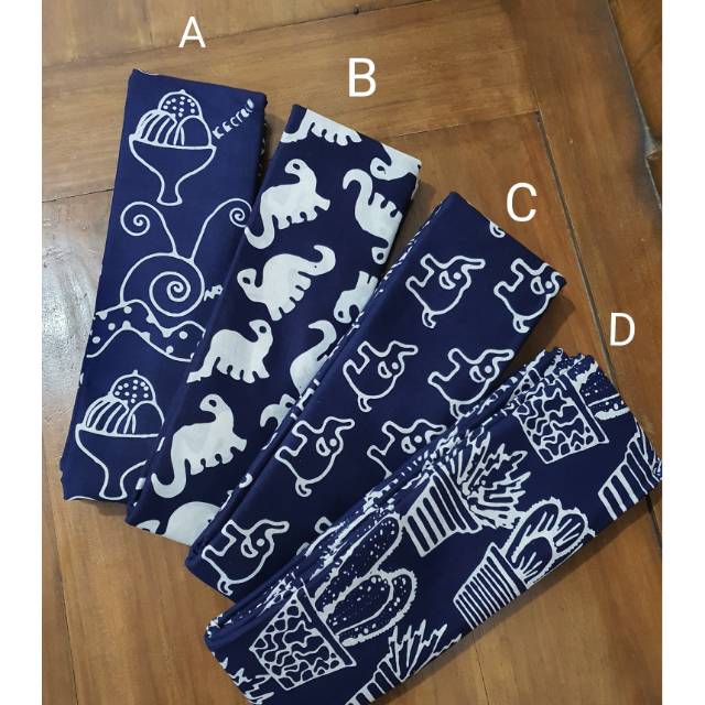  KAIN BATIK CAP GARUTAN  NAVY DS07 Shopee Indonesia