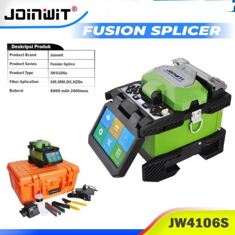 Joinwit JW4106 Fusion Splicer JW 4106S Optical Fusion Splicer