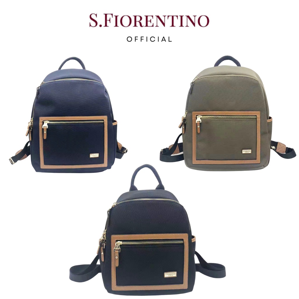 S.Fiorentino Original - Catherine / Tas Ransel Wanita [#207] Hijau Army & Navy
