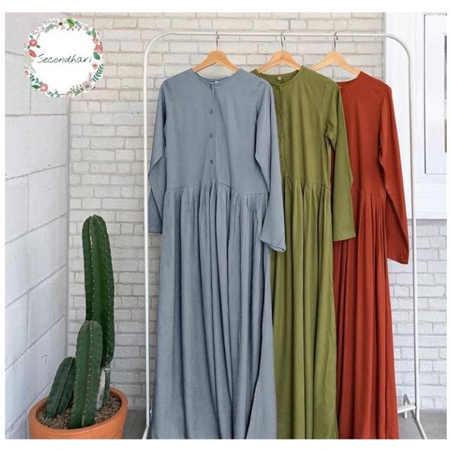 Inayah Basic Dress by Vanilla Hijab