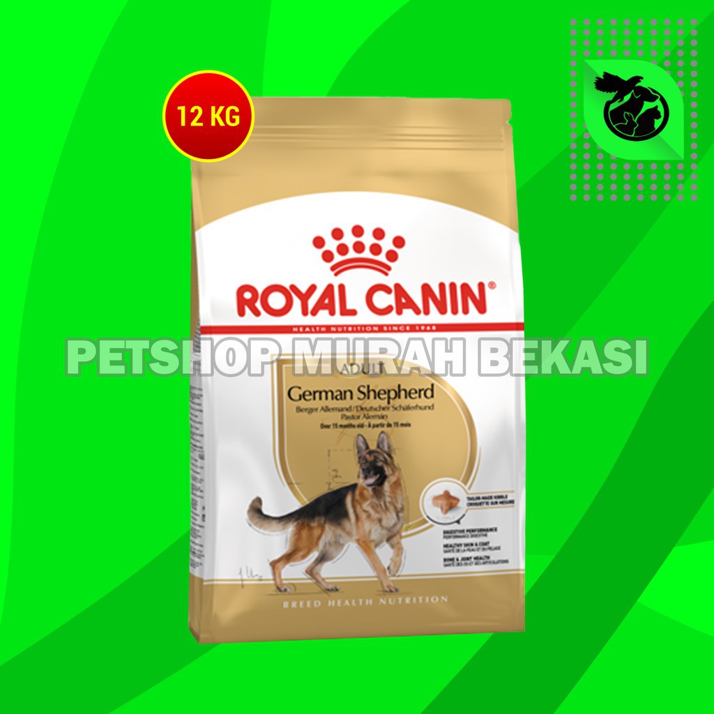 Makanan Anjing Dewasa Royal Canin German Shepherd 12 kg Adult