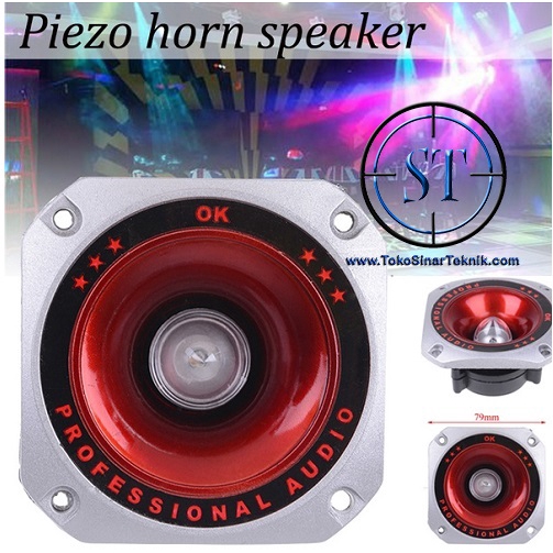 Jual Piezo Horn Kotak Speaker Tweeter Piezoelectric Head Driver