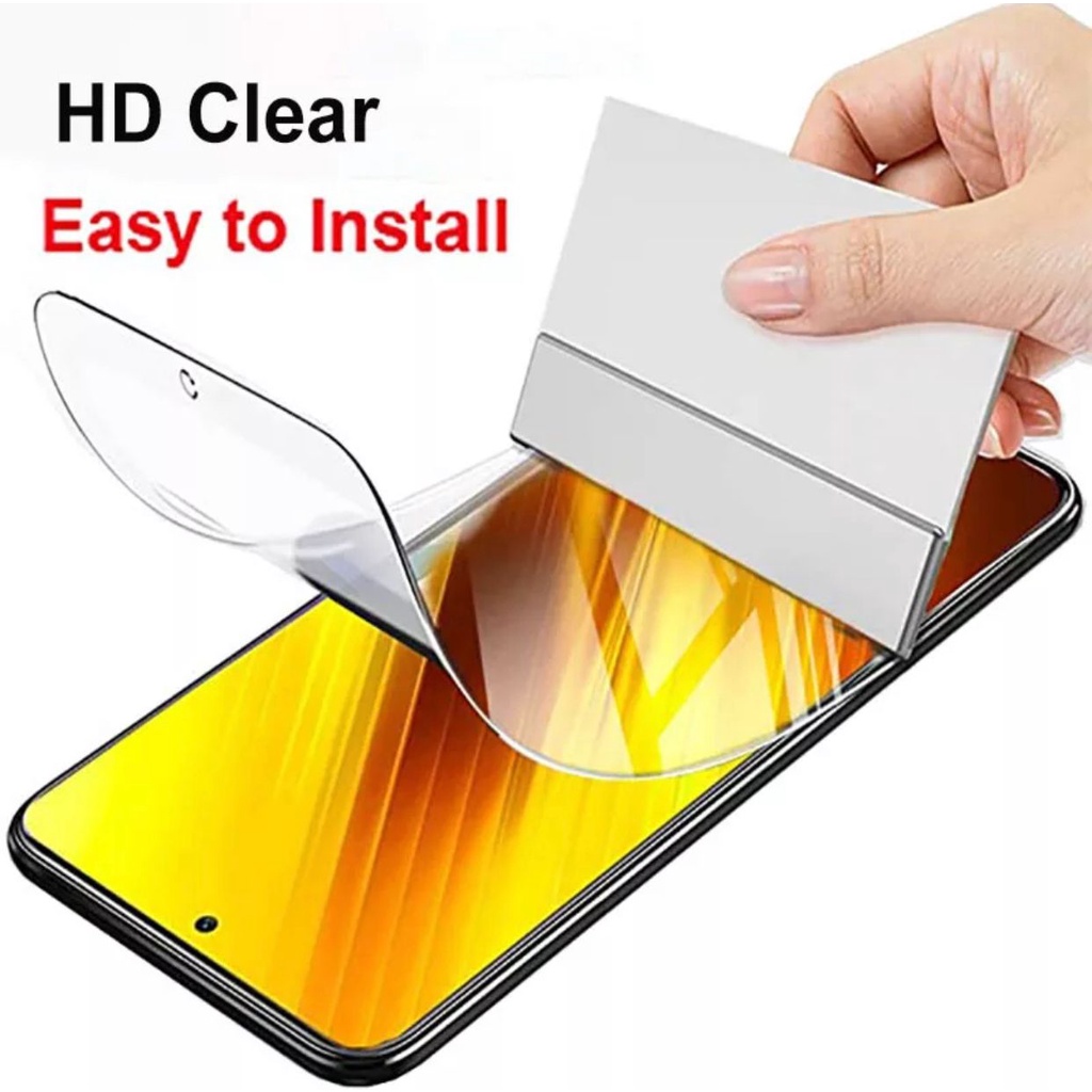 HIDROGEL CLEAR - TEMPERED GLASS XIAOMI REDMI 9C/9A/9/A2/A1/10A/10C/12C/10/9T/8/8A/8A PRO/7/7A/6A/6/5 PLUS/REDMI NOTE 12 PRO/NOTE 12/NOTE 11/NOTE 11 PRO/NOTE 10/NOTE 10 PRO/NOTE 10S/NOTE 9/NOTE 9 PRO/NOTE 8/NOTE 8 PRO/NOTE 7/NOTE 5/5 PRO