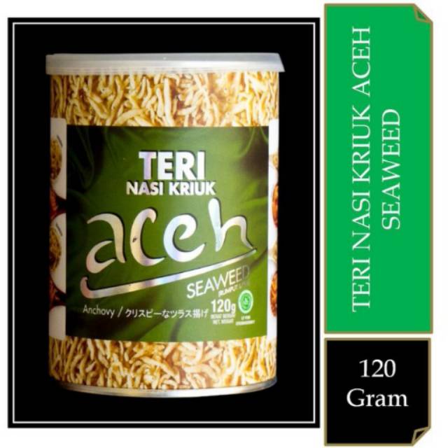 Teri Nasi Aceh Kriuk Seaweed 120 gram