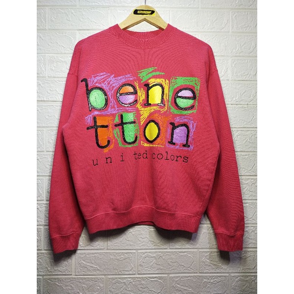 Thrift Crewneck sweater united color of  benetton second preloved