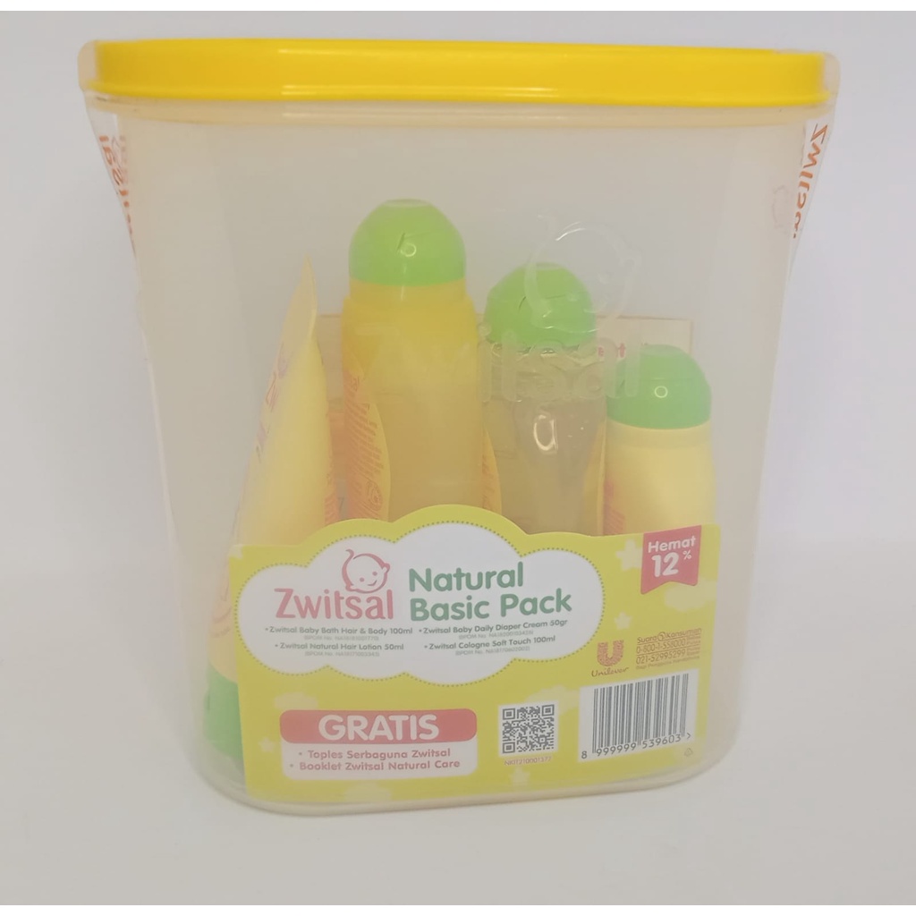 Zwitsal Gift Pack Natural Basic Pack