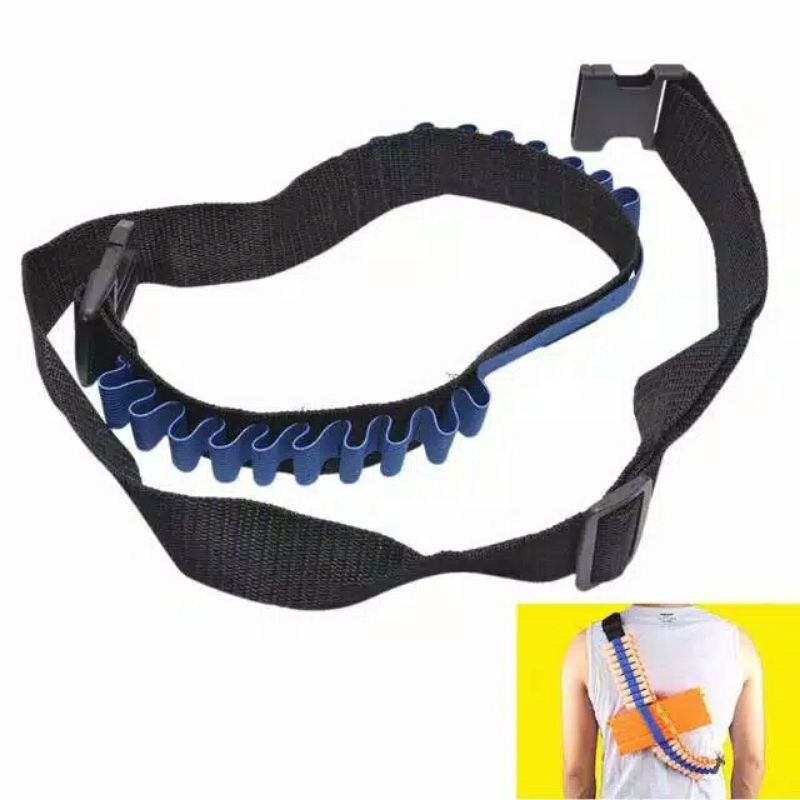 Nerf Shoulder Strap Bullet Dart Storage atau Tempat Peluru Nerf