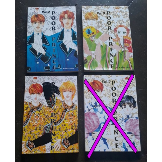 komik Poor Prince cabutan, lebih dari 1 volume bisa nego