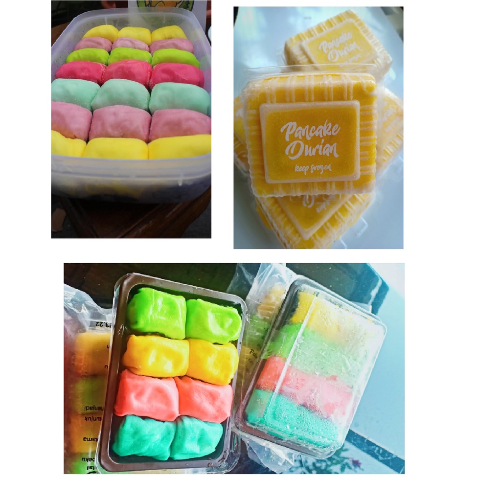 

Pancake Durian Mini Isi 8Pcs / Pancake Durian Size XL / Pancake Durian Isi 21Pcs Cream